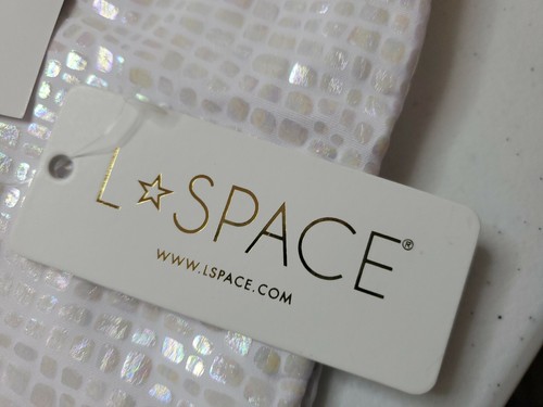 New L Space Indiana Top S/P Gloss Gator MSRP $99 Swim Suit Top Only LSpace GLO - Picture 11 of 11