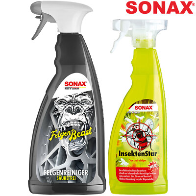SONAX Felgenbeast Felgenreiniger 1l Insektenstar Auto Insektenentferner 750 ml