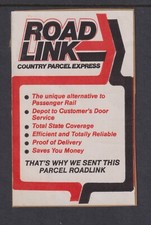 Victoria 1990s (-) ROADLINK Country Parcel Express- imperf P&S Label -FU