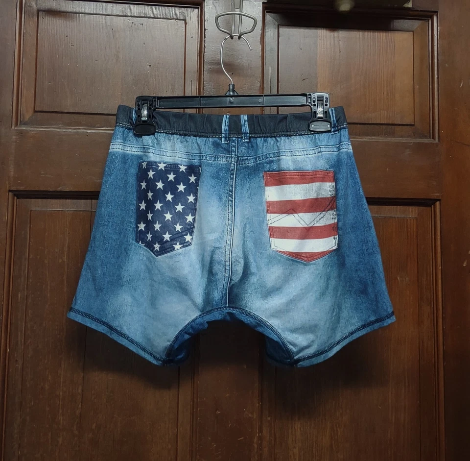 Briefly Stated Men's Boxer Briefs Size L Large Patriotic Eagle American Flag - Image 2 of 3