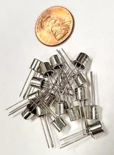 HARRIS 2N2646 UniJunction transistors 2pcs .5a 30 V ,TO-18 case =NTE6401 new