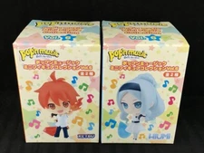 Pop'n Music Pugyutto Mini Figure Collection vol.6 set EIKOH Retsu Hiumi New
