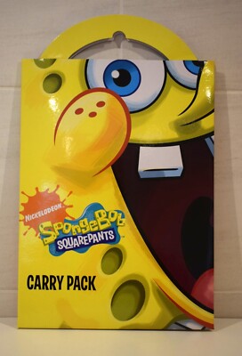 Nickelodeon Sponge Bob Schwammkopf Tragetasche Aufkleber Poster Höhentabelle