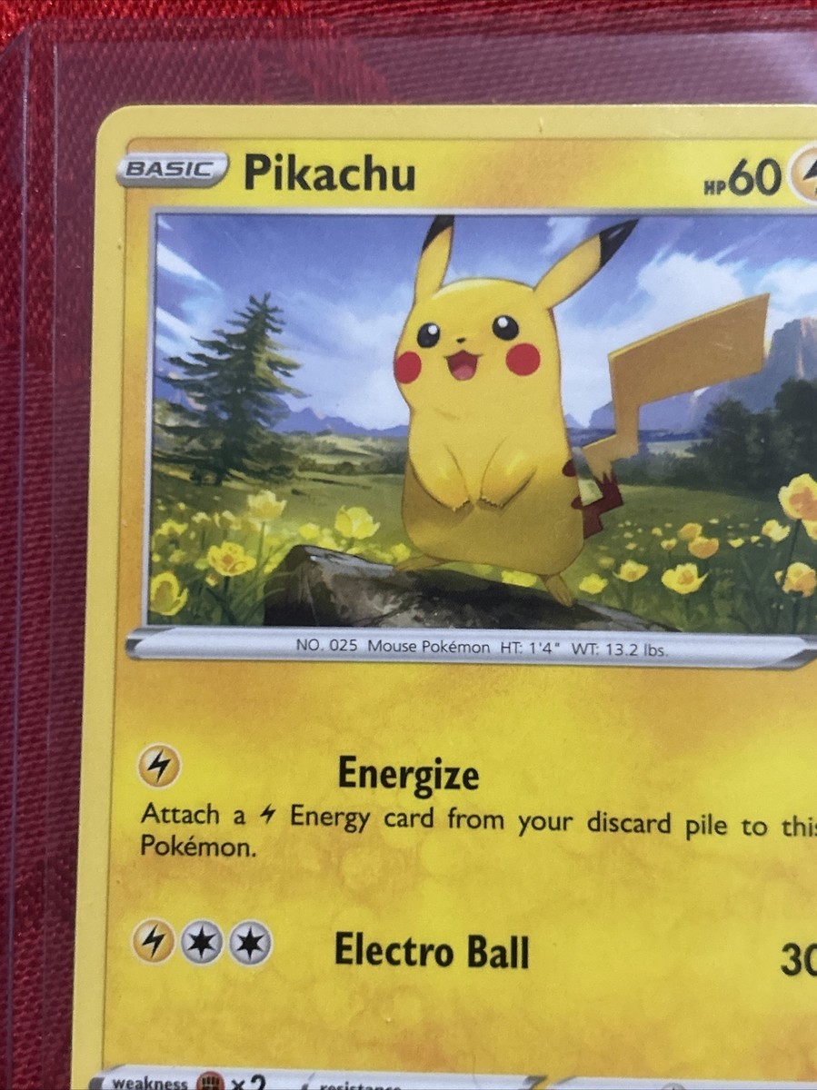 Pokémon TCG Pikachu Evolving Skies 049/203 Pull to Sleeve MINT | eBay
