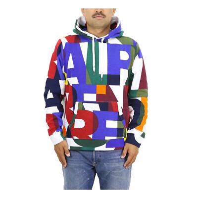 Polo Ralph Lauren Men's BIG TALL Pullover Full Print Hoodie Hooded  Sweatshirt