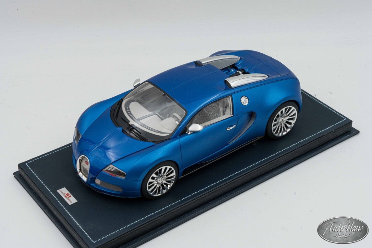 特価 MR Collection (1/18) ブガッティ Veyron 1/18 MR Collection Bugatti Veyron Blue 🤝ALSO OPEN FOR