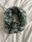 Infinity Circle Scarf Elephants Sea Foam Green Light One Size Cute — photo 4