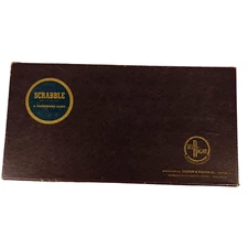 Vintage 1948 Scrabble Board Game Selchow & Righter COMPLETE w/100 Tiles!