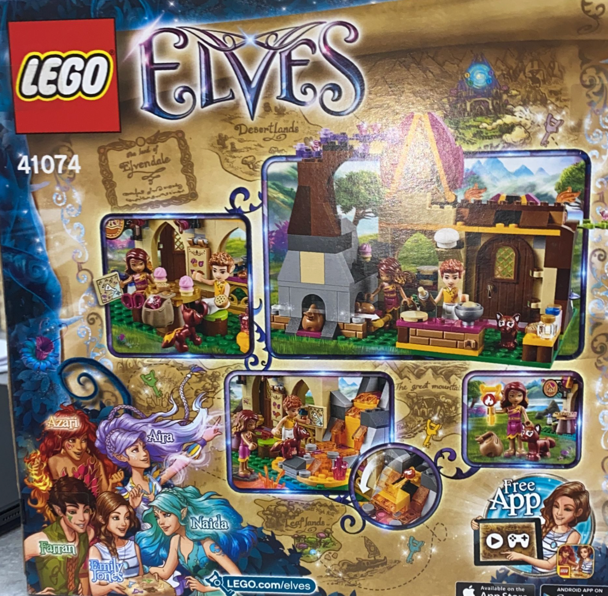 LEGO Elves Azari And The Magic Bakery 324 Pieces Building Toy