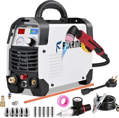 FLARING Plasma Cutter,65Amp Non-Touch Pilot Arc Plasma Cutter Machine 120V/240V