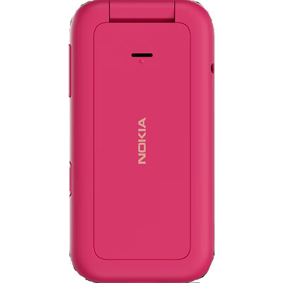Nokia 2660 Flip 4G Pop Pink | 0.3MP Camera | 128MB RAM | 128MB