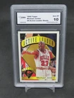 1995-96 TOPPS MICHAEL JORDAN ACTIVE LEADERS #4 GMA 10 CHICAGO BULLS LS