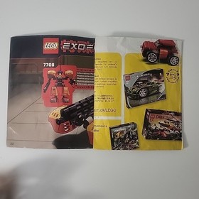 Lego Exo Force Lot 8102, 8103, 7708, 7705, 7713, Box, Manuals, And Minifigures!