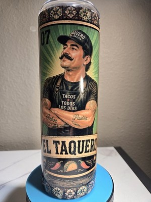 El Taquero 20oz Tumbler | Mexican Street Taco Vendor Design | Stainless Steel