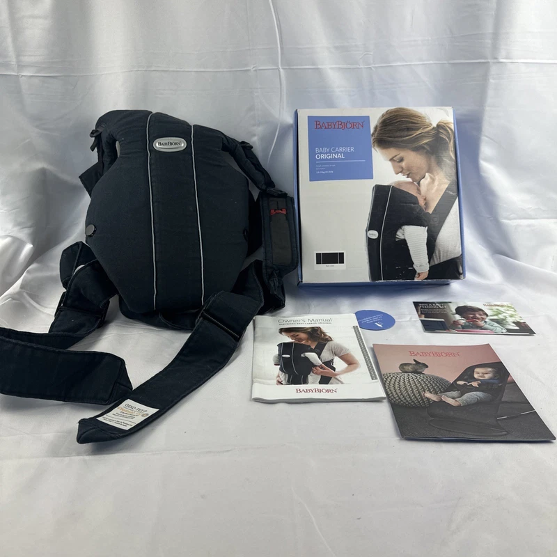 BabyBjorn Harmony Black Baby Carrier