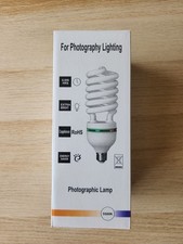 Spiral Flourescent Light Bulb 5500K Ce 110V 105W New E27 Photography Lighting