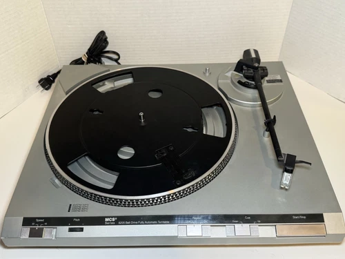 MCS 6205 Belt Drive Fully Automatic Turntable, Needs Belt Tested Technics Made
