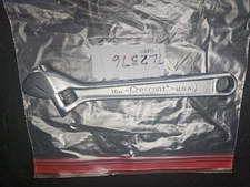 CRESENT TOOLS 10" MAX CAP. 1 1/8" ADJUSTABLE WRENCH USA (T2376)