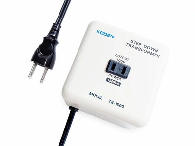 Tokyo Koden TB-1500 Step Down Transformer 1500W 120V to 100V Japan Made