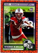 2025 Score-A-Treat #17 Tetairoa McMillan RC Panthers FREE SHIP