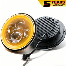 For Nissan Patrol Y60 7 Inch Round Led Headlight 12v High Low Beam Super Bright For Nissan Patrol Y60 7 Inch Round Led Headlight 12v High Low Beam Super Bright