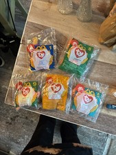 5-1996  1998 McDonald's TY TEENIE BEANIE BABIES Sealed NIP