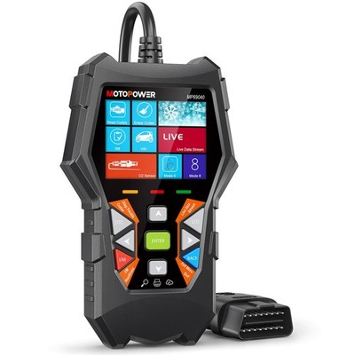 MOTOPOWER MP69040 Car OBD2 Scanner Check Engine Fault Code Reader Black 