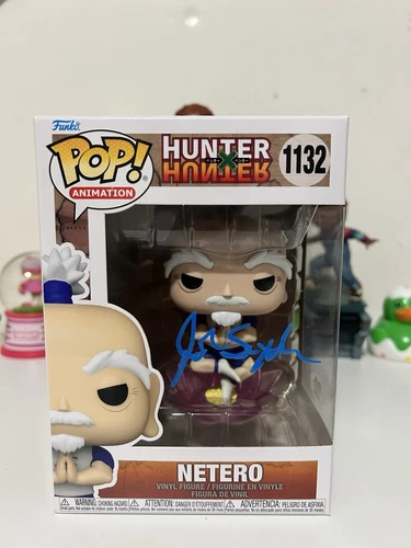 Funko POP! Anime Hunter x Hunter NETERO SIGNED AUTO "John Snyder " #1132