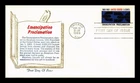 Dr Jim Stamps 5C Emancipation Proclamation Khol-Kraft Cachet First Day Cover