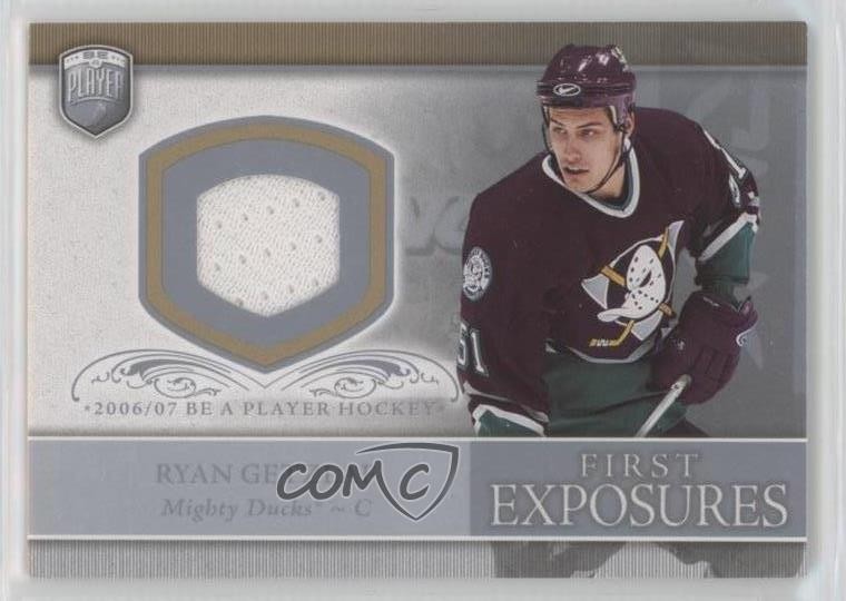 2006-07 Upper Deck Be A Player Portraits First Exposures Ryan Getzlaf #FE-RG 2d8