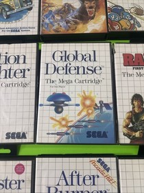 Sega Master System Game Lot (10) Nice Collection Amazing Deal!!