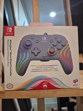 Nintendo Switch PDP Afterglow Wave Wired Controller Color Changing Light NEW!