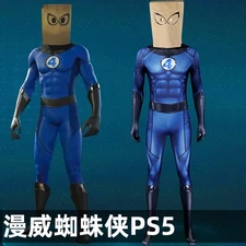 Mister Fantastic Cosplay Fantastic Four Costume Halloween New Jumpsuit Superhero