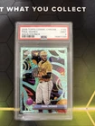 2025 Topps Chrome Cosmic Paul Skenes /199 Aqua Equinox Refractor PSA 9