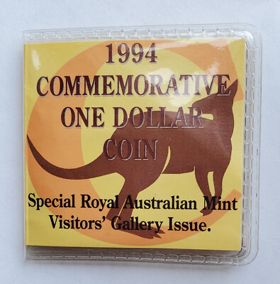 1994-C $1 Dollar Commemorative Special Royal Australian Visitors Gallery Issue