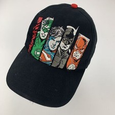 Justice League Six Flags Youth Ball Cap Hat Snapback Baseball