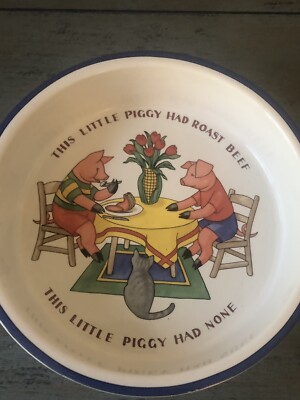 1992 Tiffany & Co. Five Little Pigs Bowl. | eBay