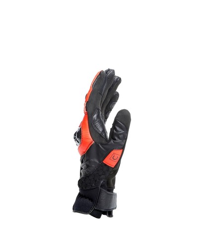 Dainese Carbon 4 Short Handschuhe Schwarz/Rot-fluo XXL Sport Motorrad Handschuhe - Bild 5 von 11