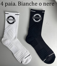 4 PAIA CALZE TECNICHE CALZINI ANTI SUDORE SPORT MOTO BASKET CALCIO RINFOR 39-44