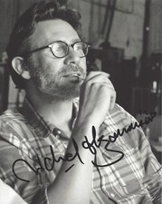 DIRECTOR MICHEL HAZANAVICIUS SIGNED AUTHENTIC THE ARTIST 8X10 PHOTO D COA PROOF