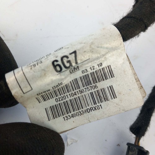 Harness door rear left el. Window 6G7, 5QX Opel Meriva B - Picture 9 of 11