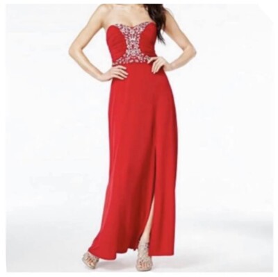 bcx prom dress BCX Blue Prom Dress