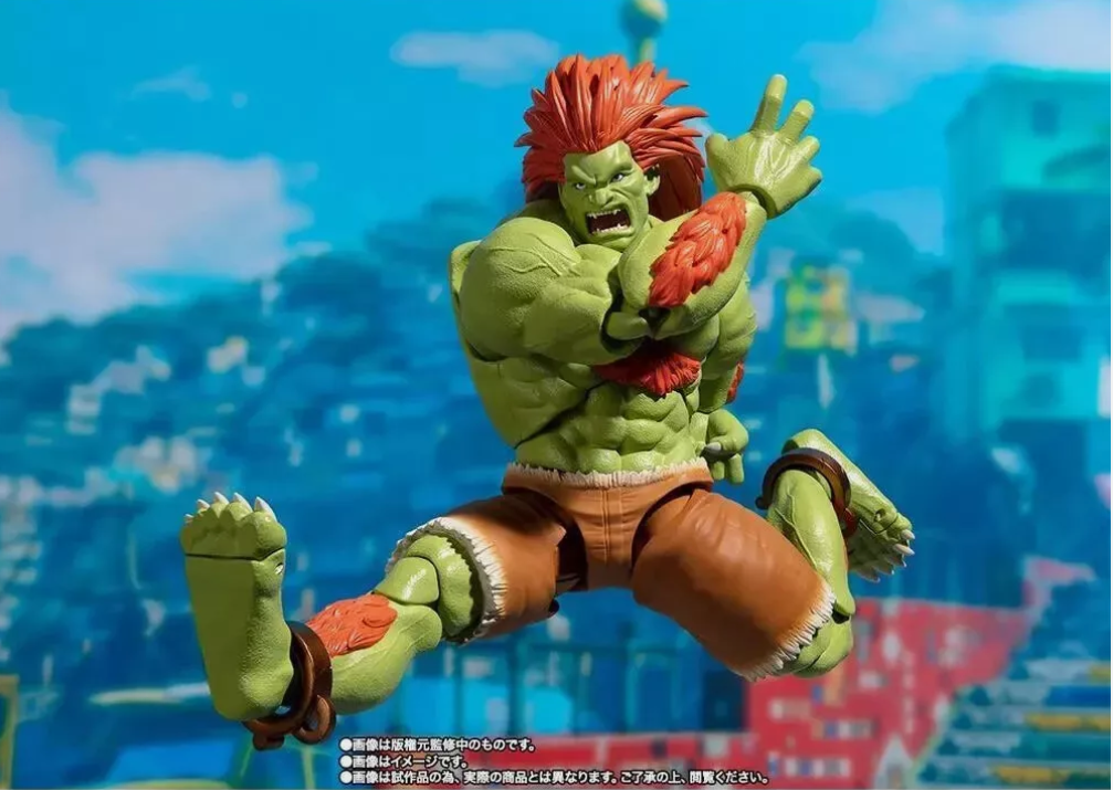 SHFiguarts ストリートファイターV ブランカ No.09 S.H.Figuarts No 09 Blanka Street Fighter V 5 Action Figure