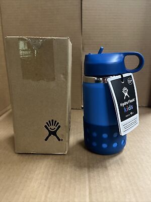 Hydro Flask 12 Ounce Honeydew Wide Mouth Straw Lid And Boot Bottle