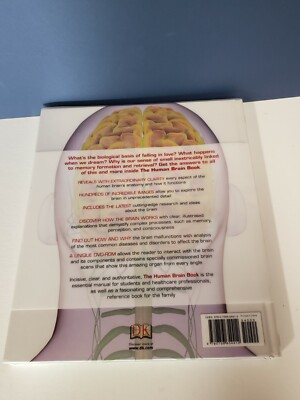 The Human Brain Book by Rita Carter Hardcover book with DVD DK New