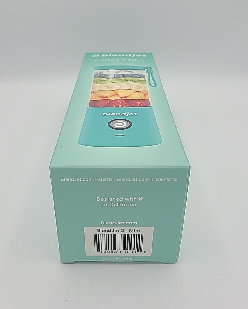 BlendJet 2 Portable Blender 16oz Mint "The Original Portable Blender