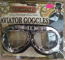 Steampunk Aviator Scientist Goggles Costume accessory-Victorian