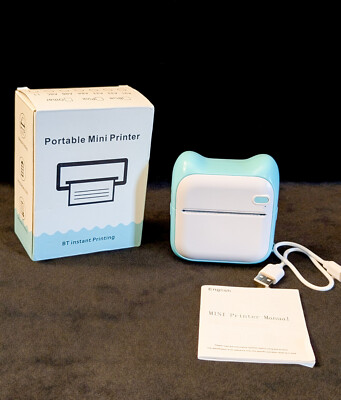 Instant Mobile Photo Mini Printer with paper NEW