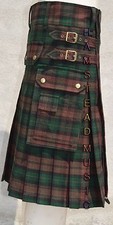 Scottish Highland Wears Active Men Brown watch Tartan Modern Sports Prime Kilts