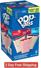 Pop Tarts Variety Pack Breakfast Toaster Pastries, 15.23 lb, 48 Count